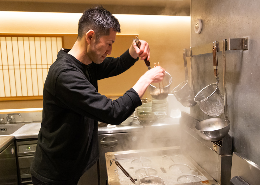 細部にまで美味しいを追求した魂の一杯